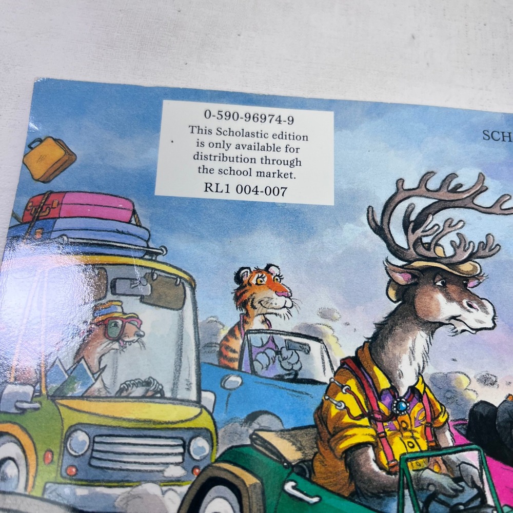 Chimps Don't Wear Glasses Laura Numeroff Scholastic Book & Cassette Tape 1997 - Picture 6 of 6